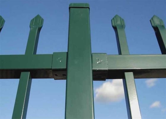 Highest Strength Garrison Fence Panel Ornamental Cast Steel Bar Pressing